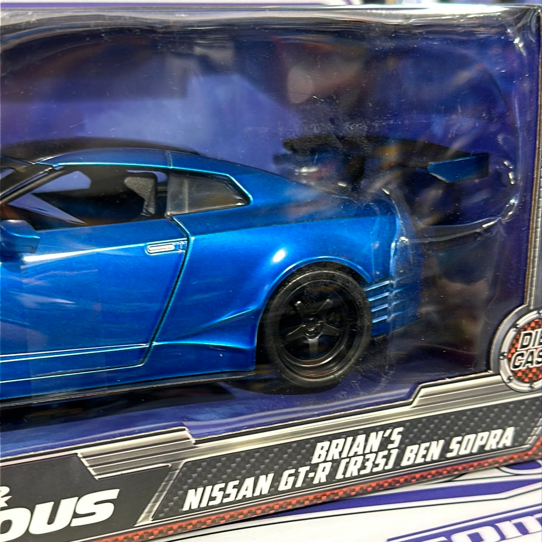 98271 BRIANS NISSAN GTR R35 BEN SOPRA 1/24