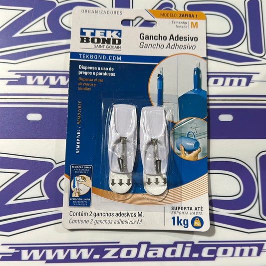 Gancho Adesivo 1kg Tekbond