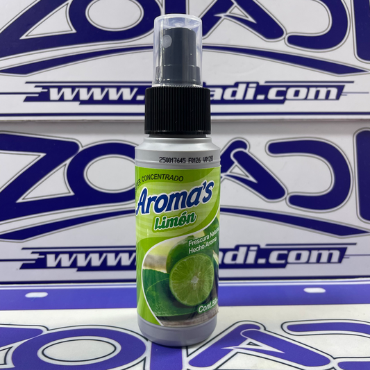 AROMATIZADOR PARA AUTO EN SPRAY 59ml FRAGANCIA A LIMON