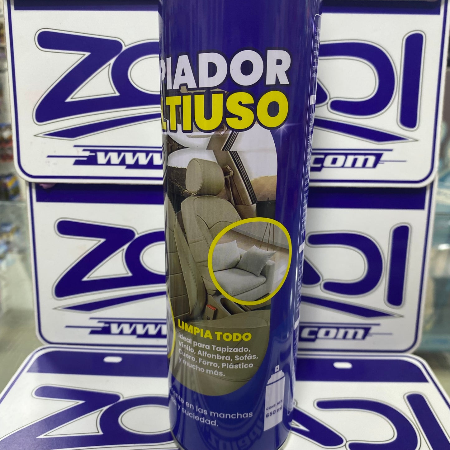 LIMPIA TODO EN SECO AEROSOL CON CEPILLO 650ml