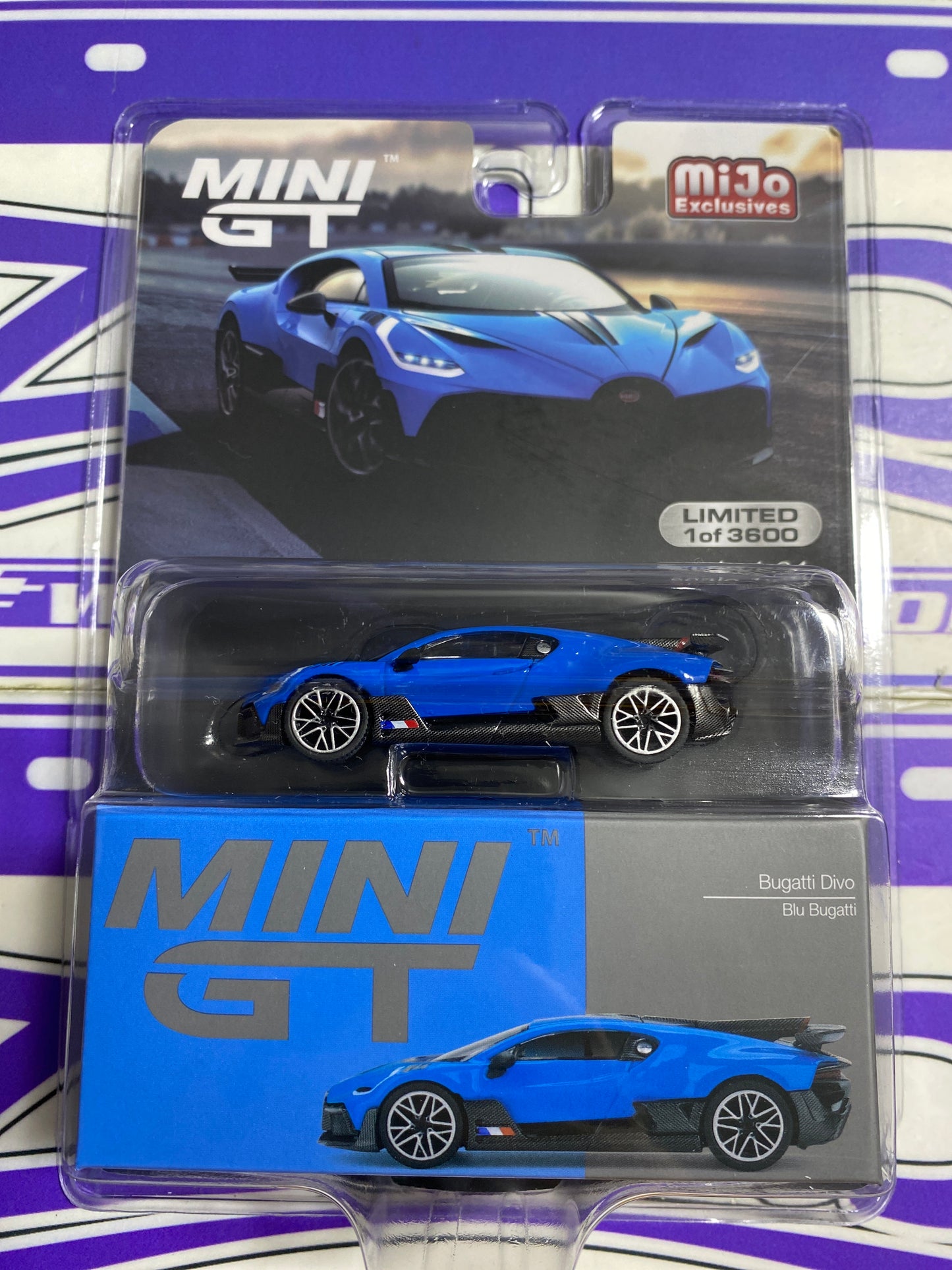 #601 BUGATTI DIVO MINI GT