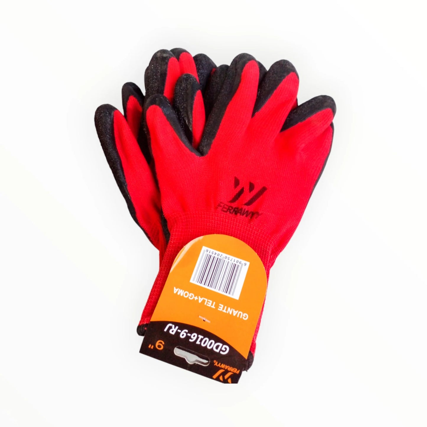 GUANTES TELA + GOMA