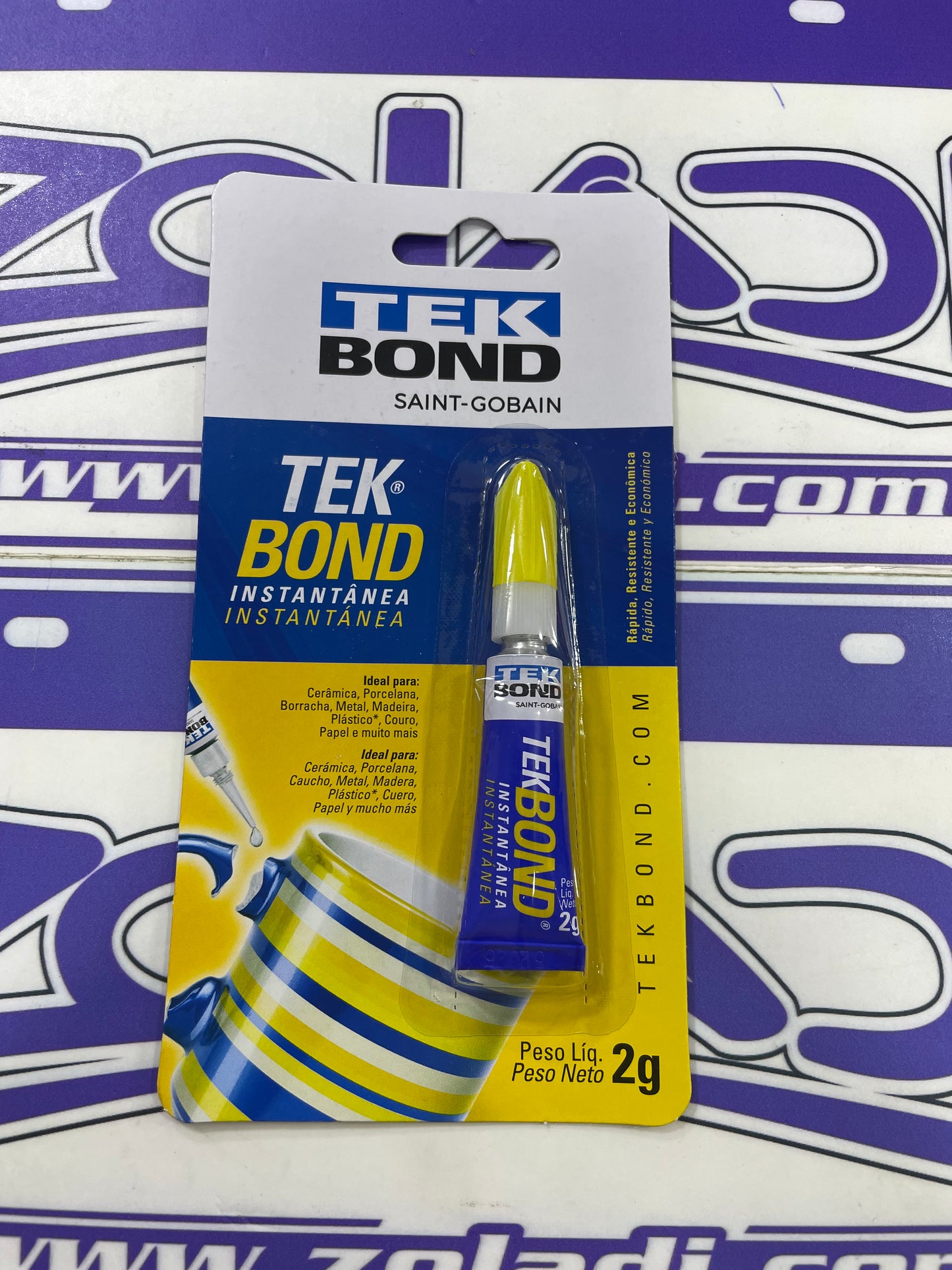 TEKBOND PEGAMENTO INSTANTÁNEO 2G