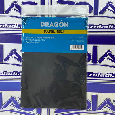 PAPEL SEDA NEGRO - Darkloi - Zoladi Perú
