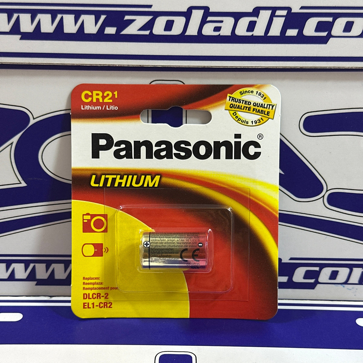 PILA DE LITIO PANASONIC CR2 DE 3V