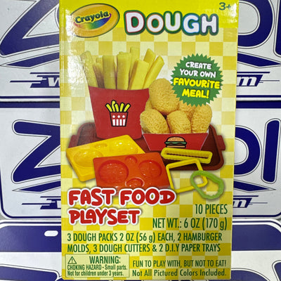 PLAYSE CRAYOLA DE COMIDA RAPIDA