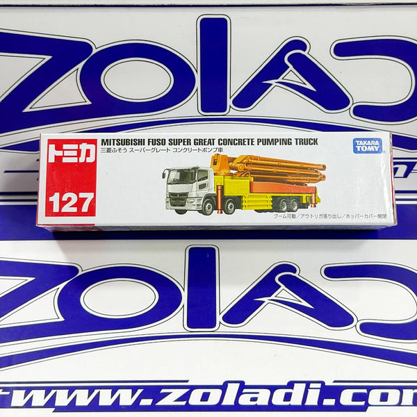 127 MITSUBISHI FUSO SUPER GREAT CONCRETE TAKARA TOMY