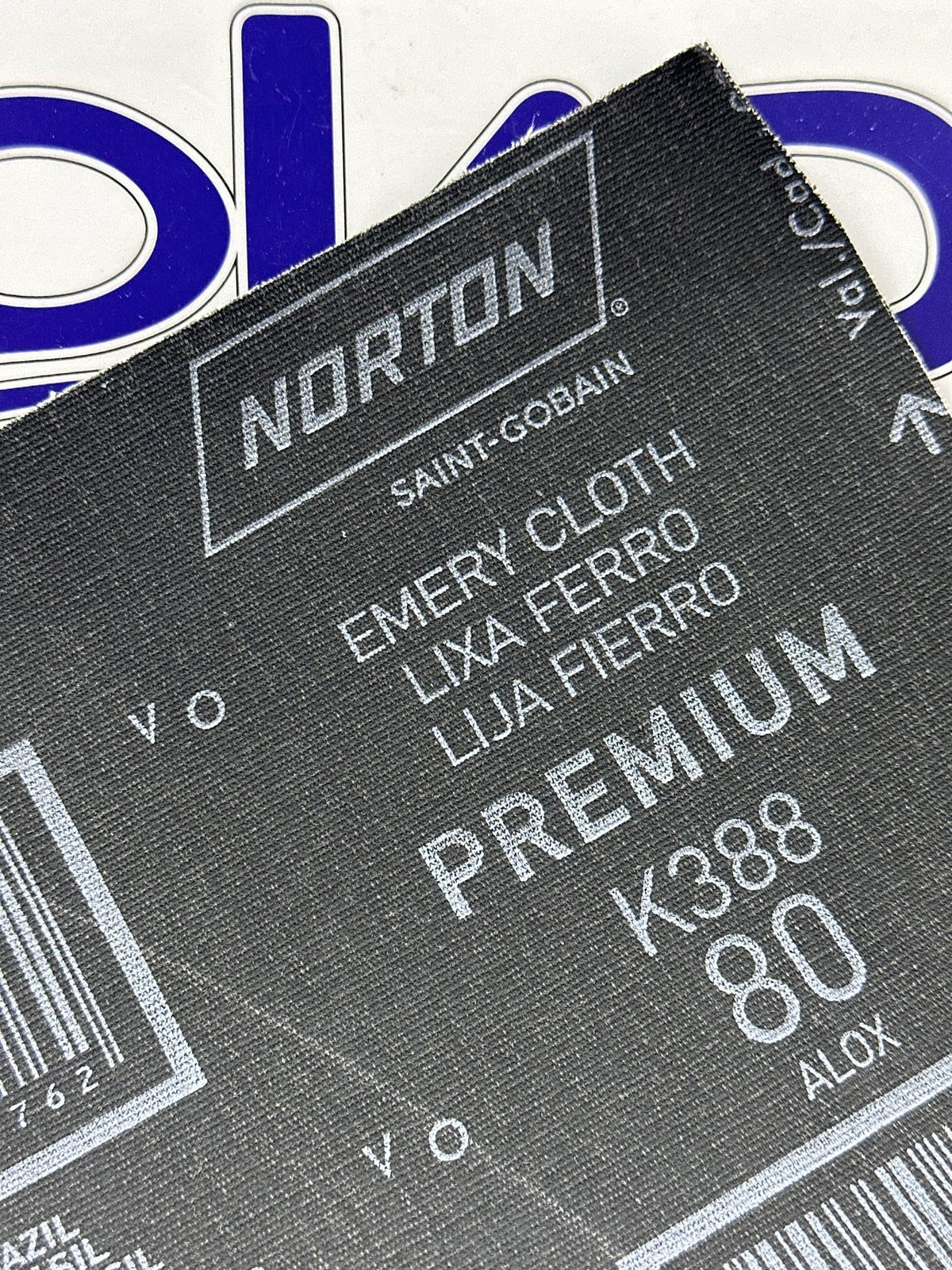 LIJA DE FIERRO PREMIUM GRADO 80 NORTON