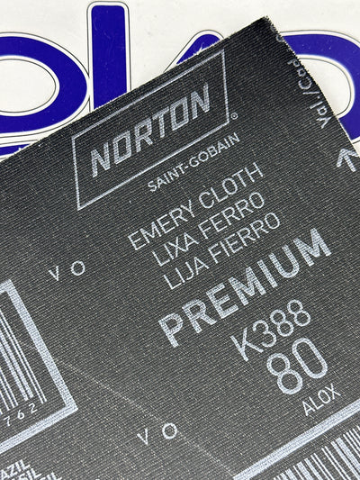 LIJA DE FIERRO PREMIUM GRADO 80 NORTON