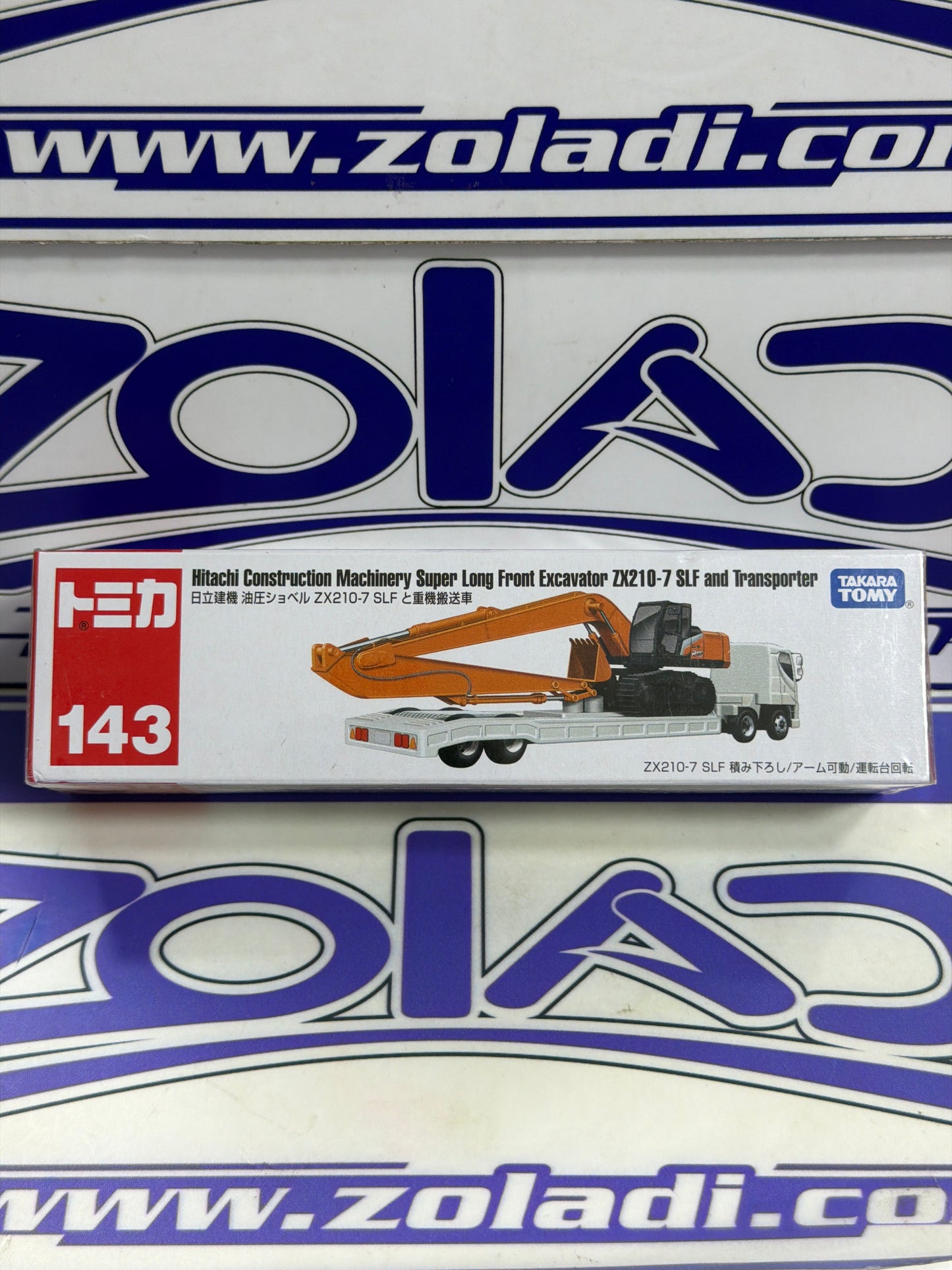 143 HITACHI CONSTRUCTION EXCAVADOR TAKARA TOMY