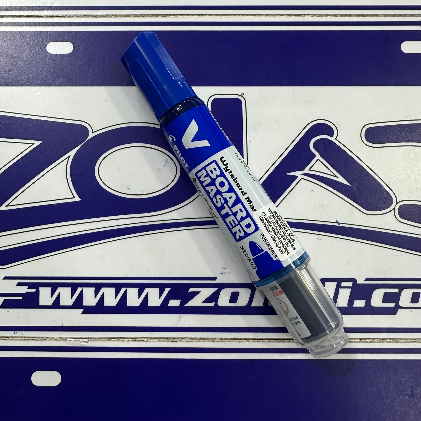 PLUMON PILOT PIZARRA RECARGABLE WBMA AZUL