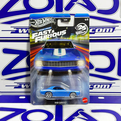 1969 Chevrolet camaro Fast&Furious Hot Wheels Silver series Zoladi