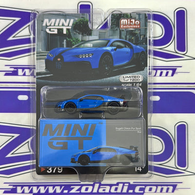 379 MINI GT BUGATTI CHIRON PUR SPORT