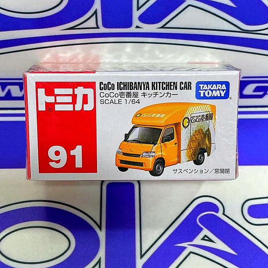 91 COCO ICHIBANYA KITCHEN CAR TOMICA
