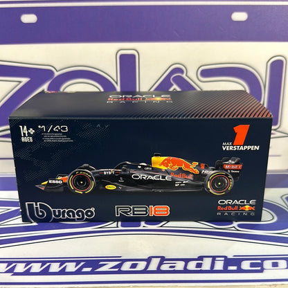RB18 Max Verstappen #1 RedBull (ACRYLIC/WITH HELMET)