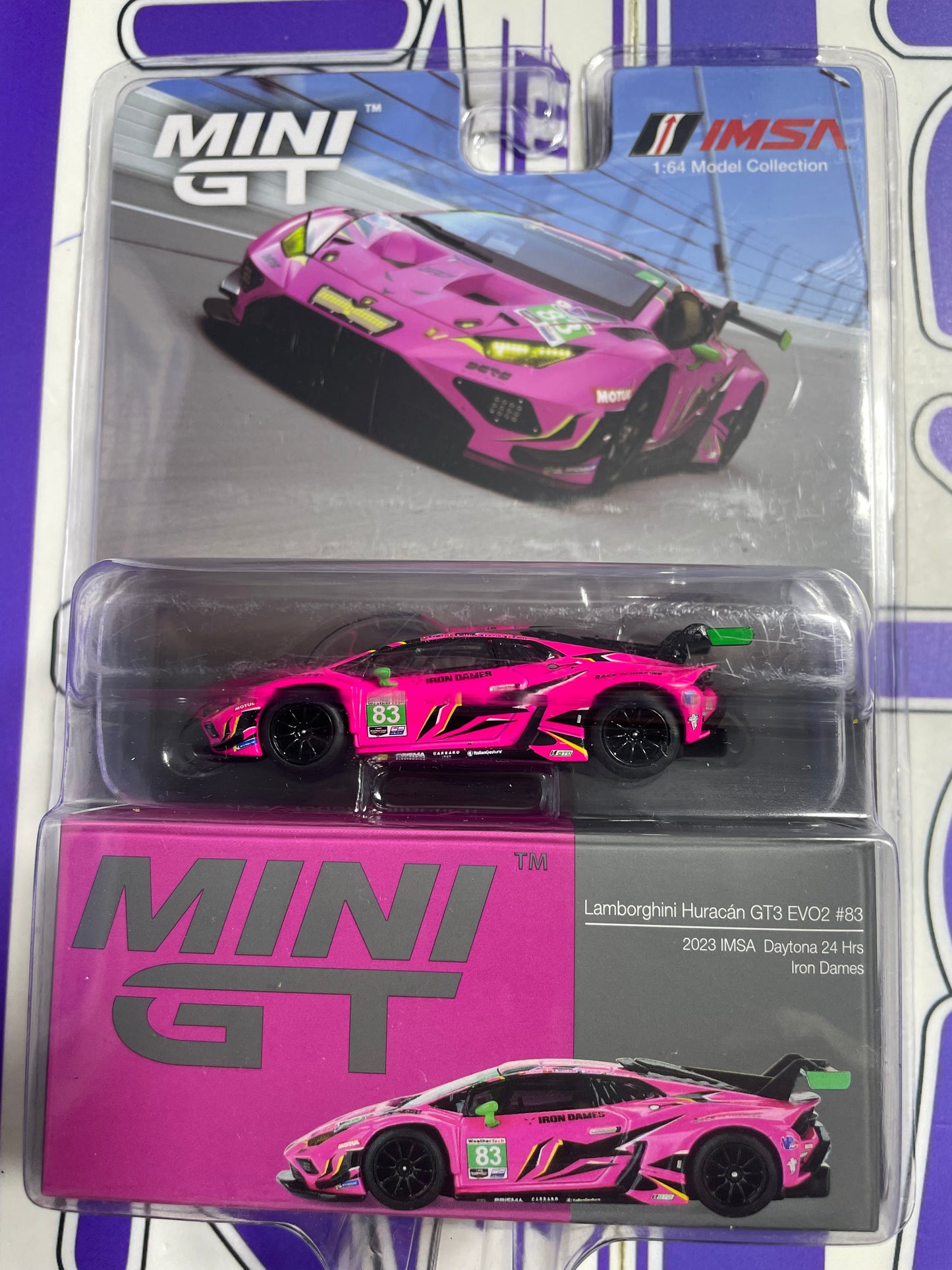 772 LAMBORGHINI HURACÁN GT3 EVO2 MINIGT