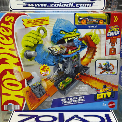 JHL92 GORILLA SLAM ATAQUE PISTA HOTWHEELS
