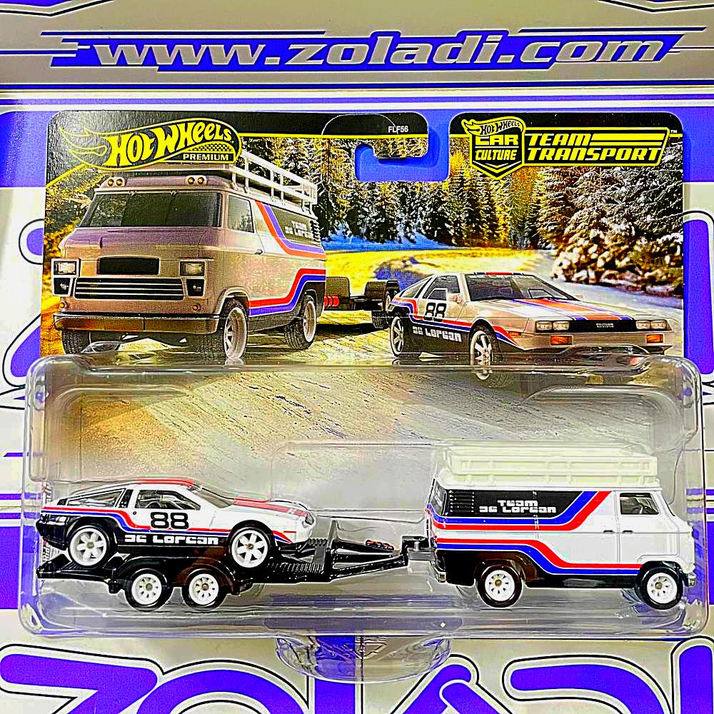 JBM35 DMC DELOREAN / HW RALLY HAULER