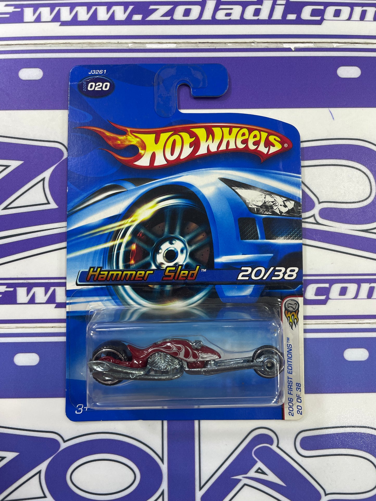 J3261 HAMMER SLED ROJA 2006 FIRST EDITIONS