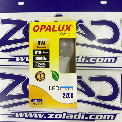 FOCO LED LUZ CALIDA - 9W