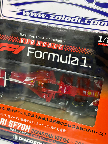 04082 FERRARI SF70H SEBASTIAN VETTEL F1