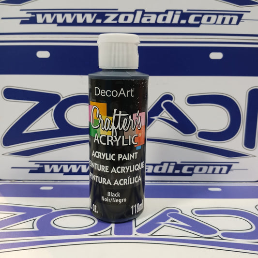 PINTURA ACRILICA NEGRO