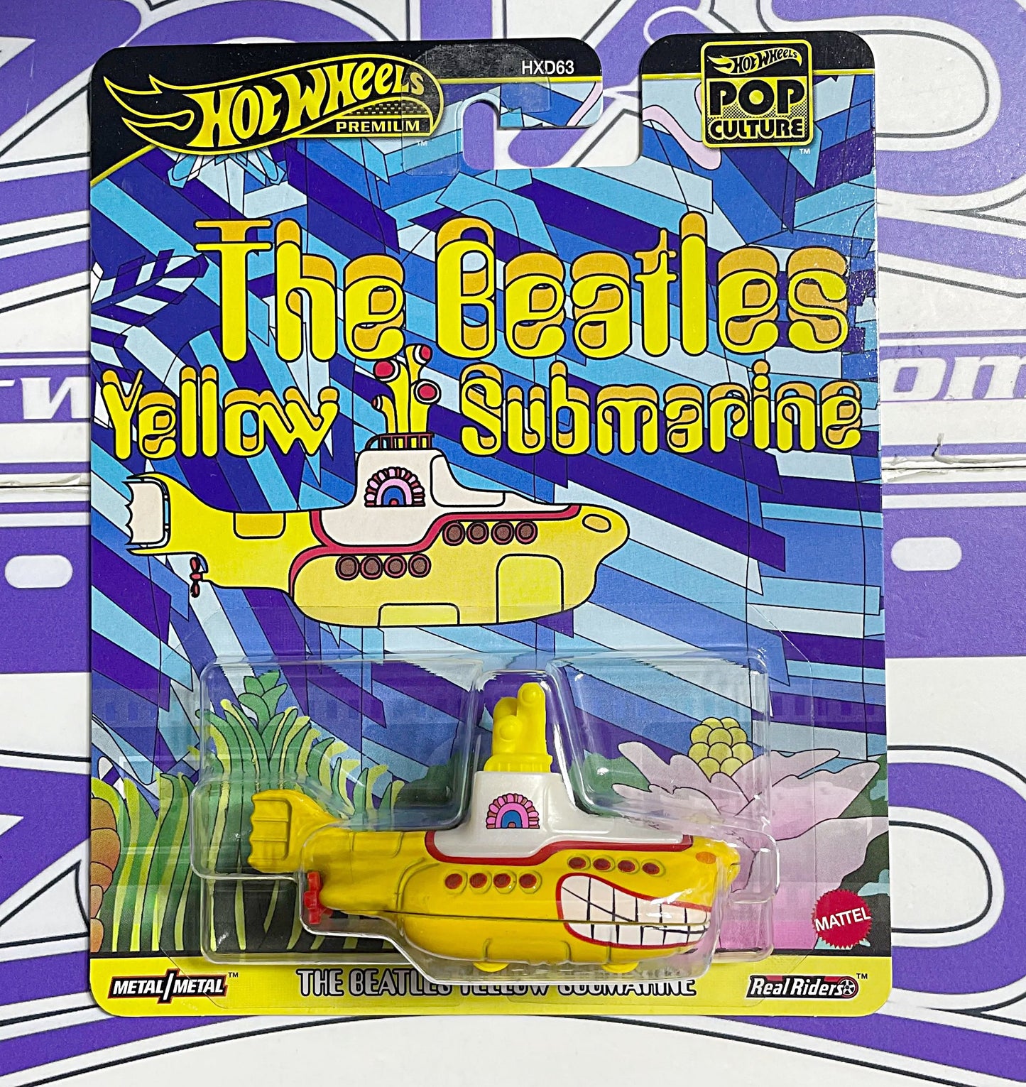 lleyow submarine the beatles hotwheels premium compra en zoladi