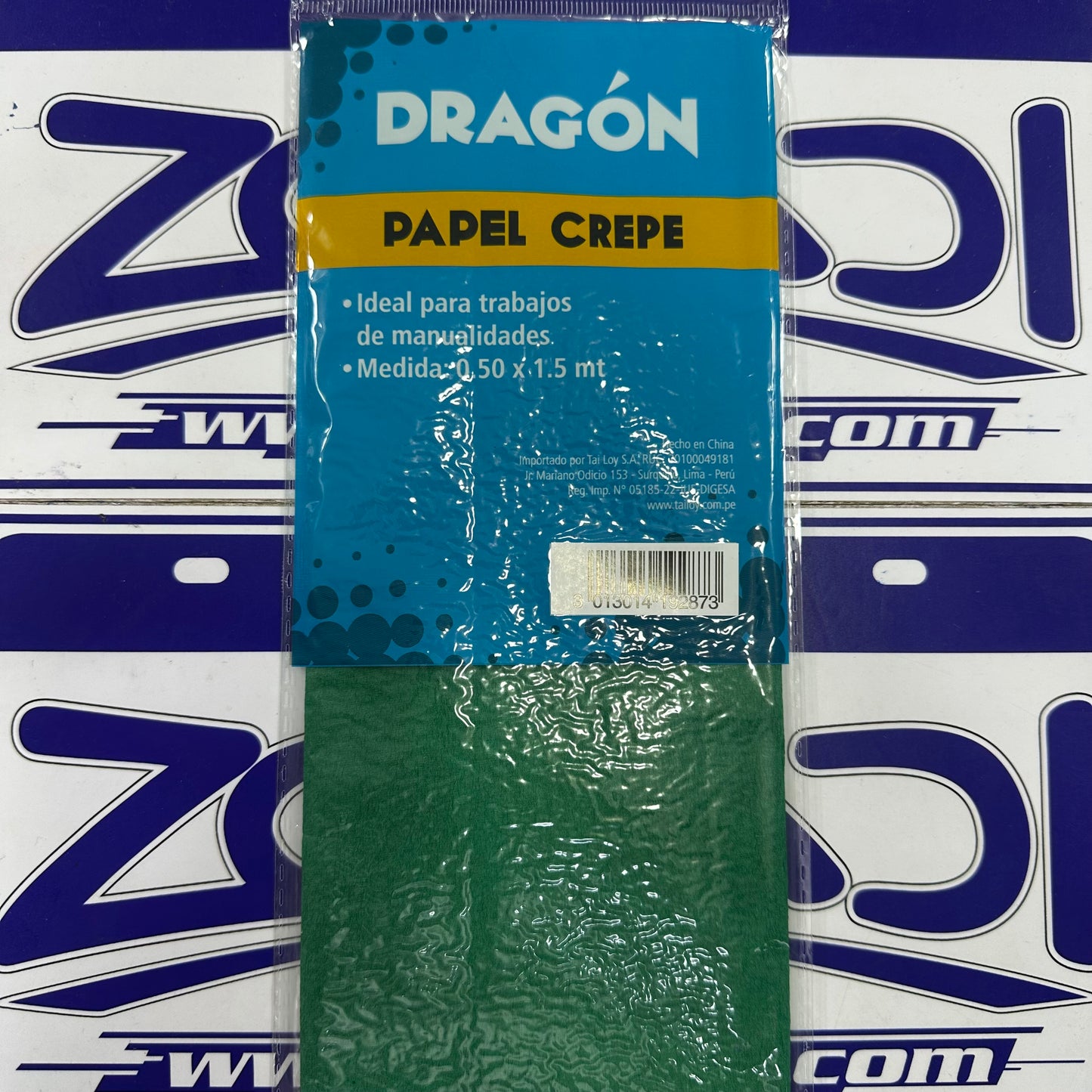 PAPEL CREPE VERDE