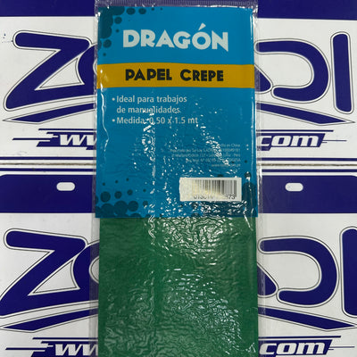 PAPEL CREPE VERDE