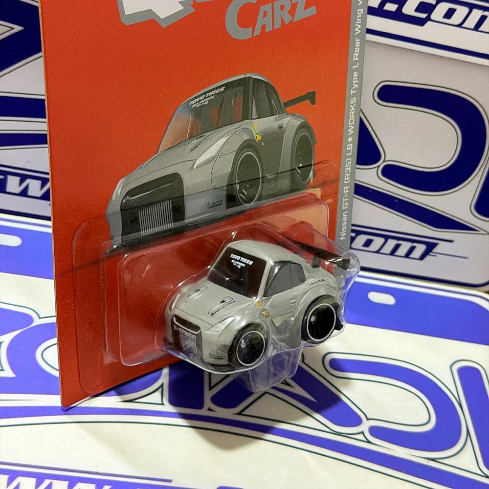 002 NISSAN GTR R35 LBWK MINI GT QUBE CARZ