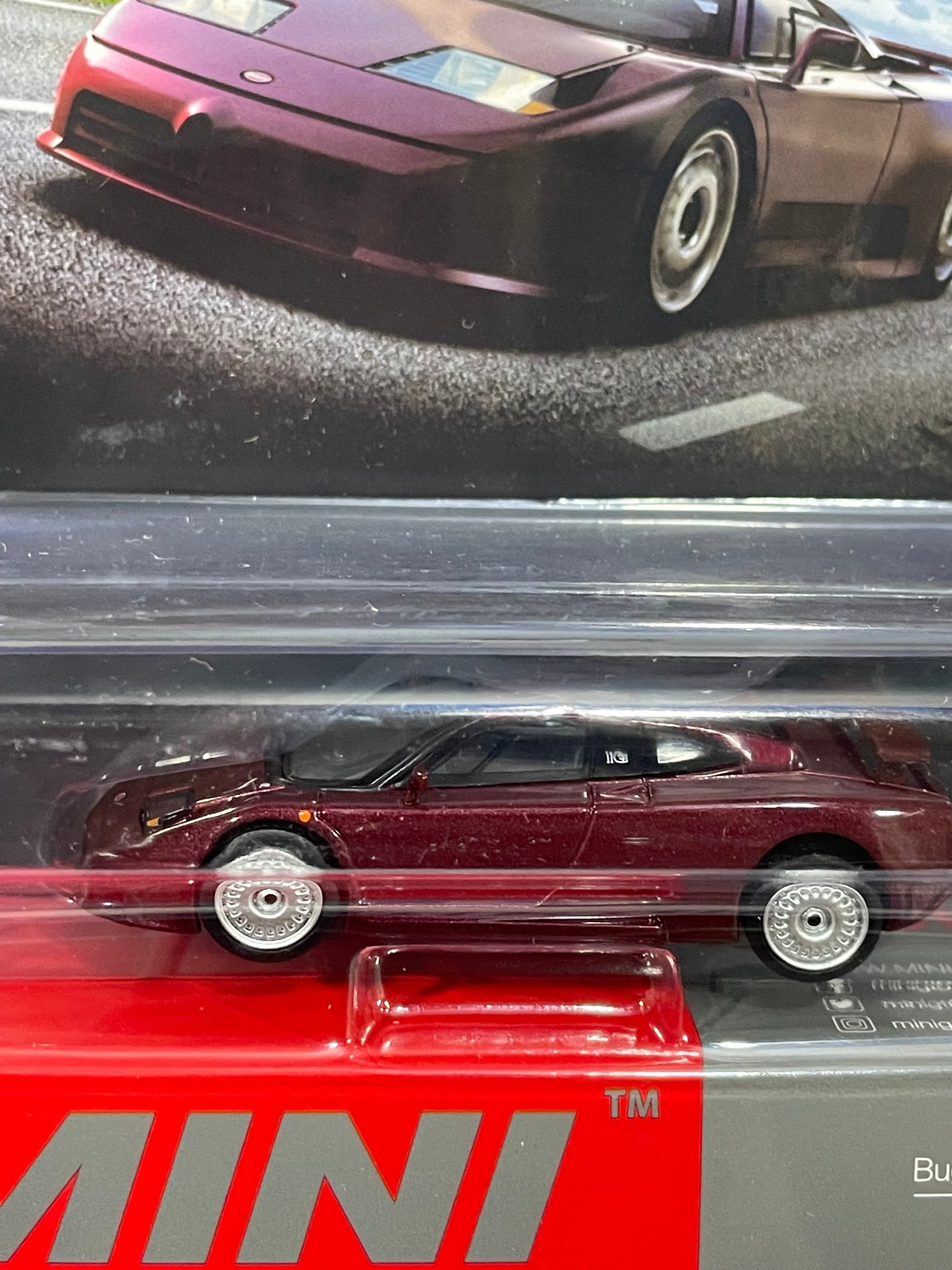 806 MINIGT BUGATTI EB1 10 GT