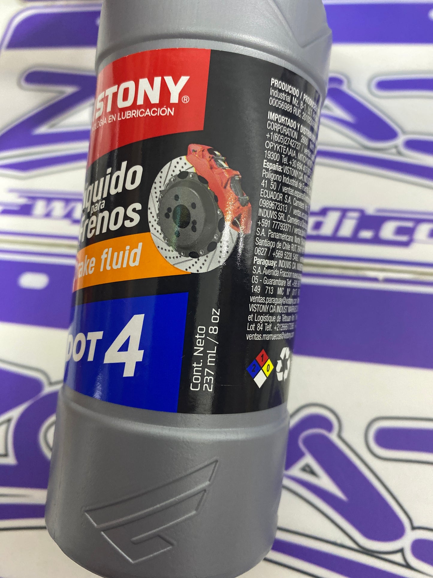 Liquidos Para Frenos Dot4 237ml