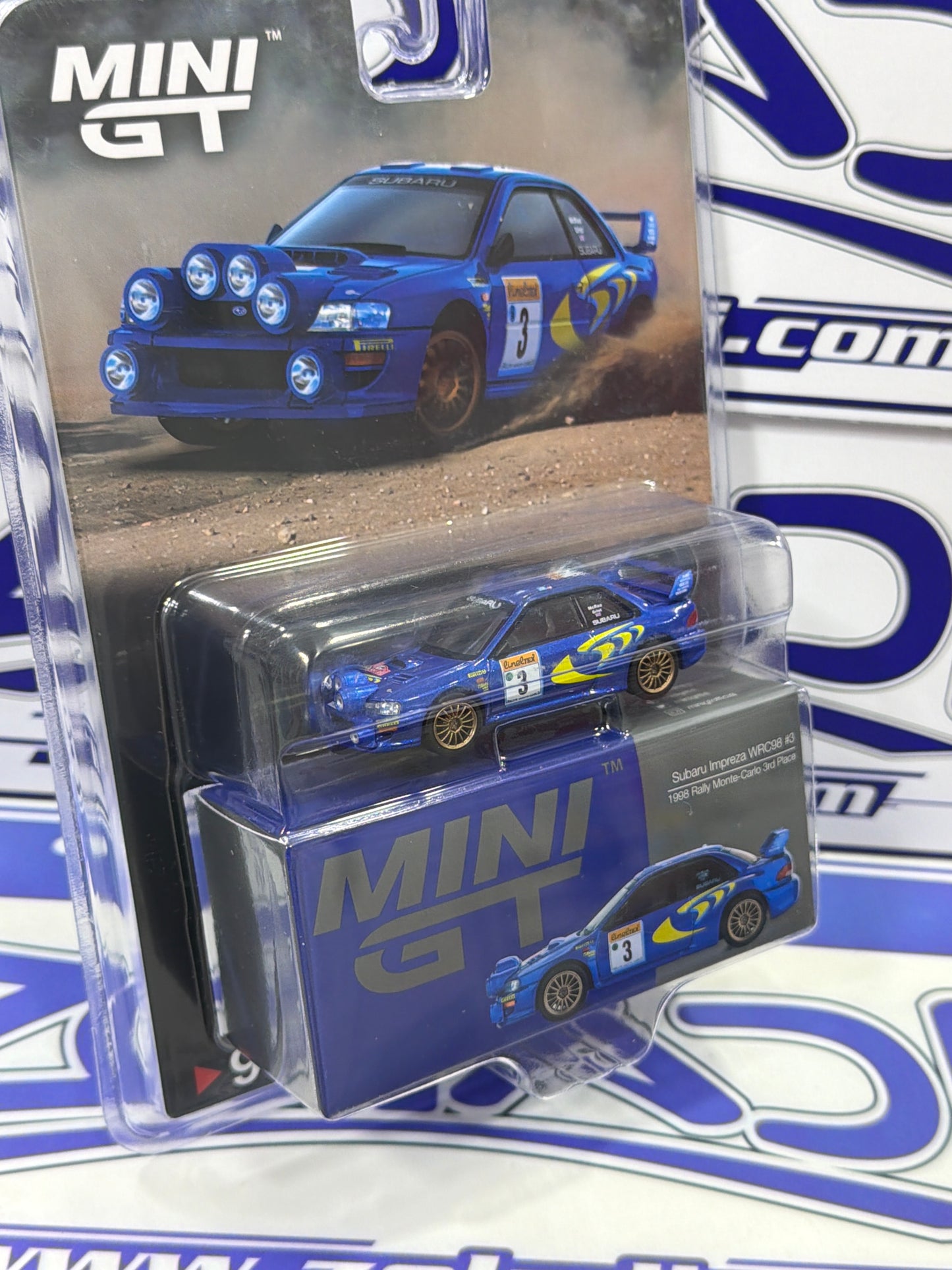 975 SUBARU IMPREZA WRC98 MINI GT