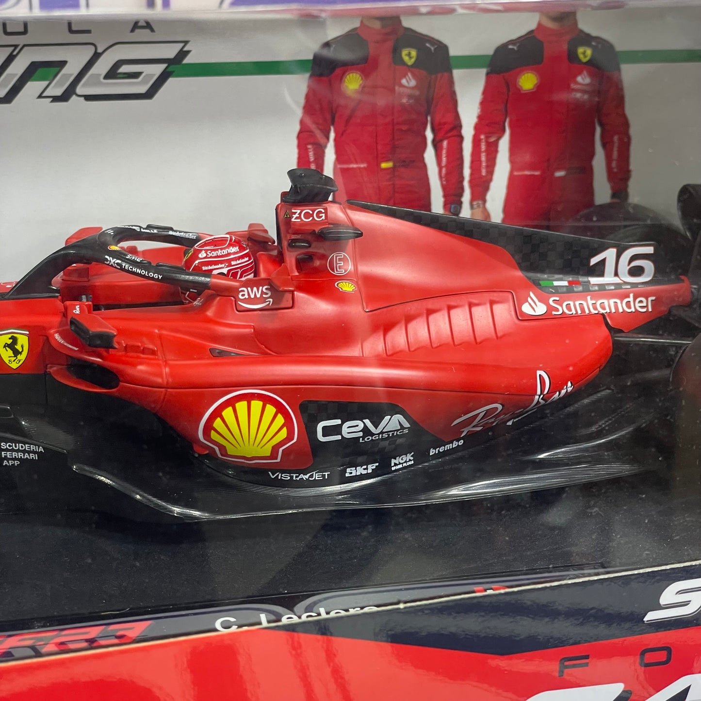 16812 1/18 LECLERC SF23 #16 F1 FERRARI BURAGO