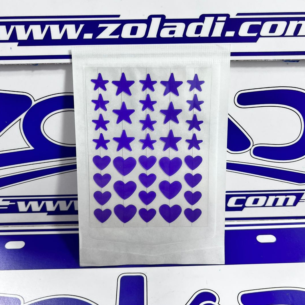 PARCHES PARA ACNE DECORATIVOS DE ESTRELLITAS Y CORAZONES