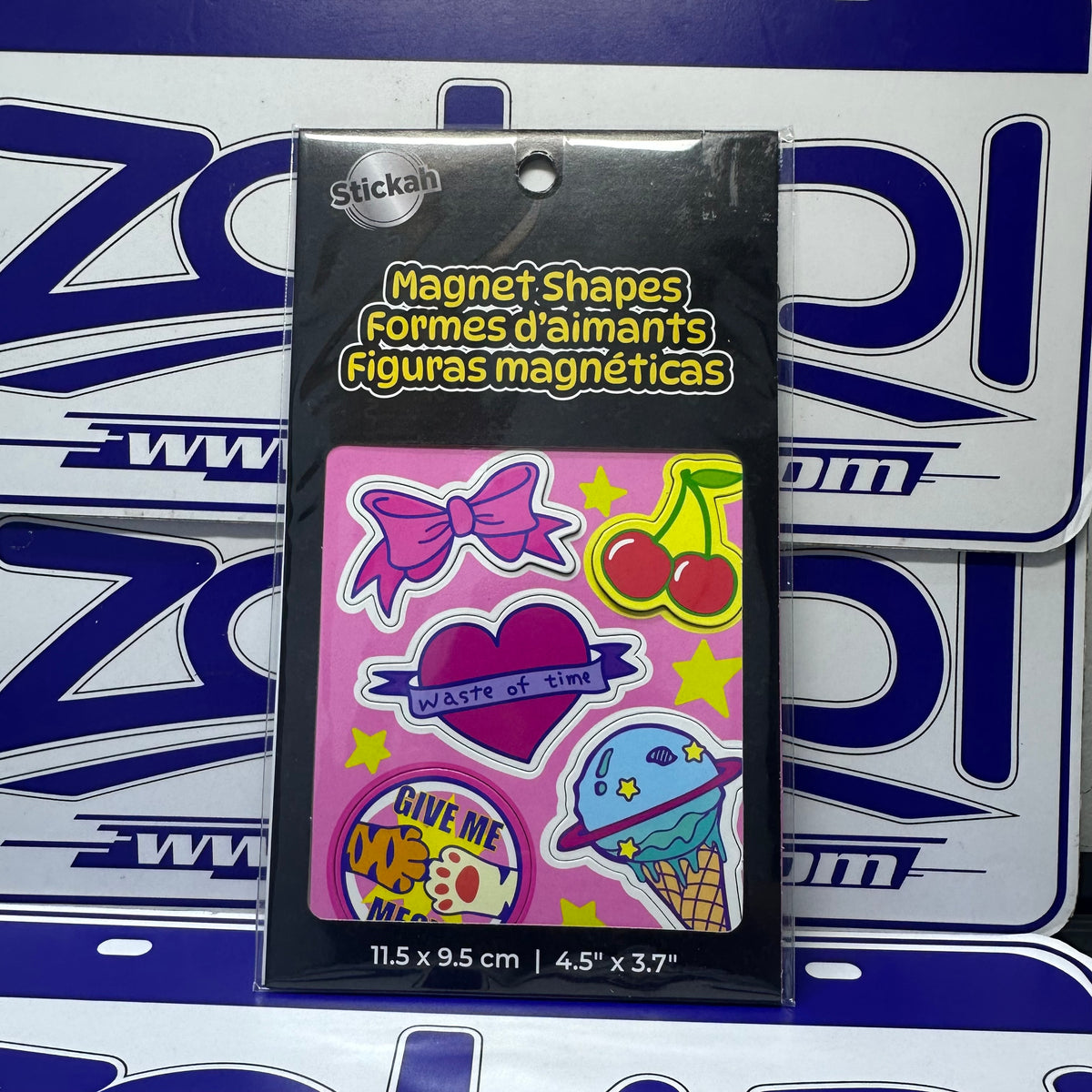 STICKERS MAGNÉTICOS CON DISEÑO