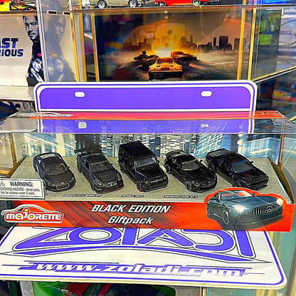 212053174 DIORAMA SET Black Edition Majorette