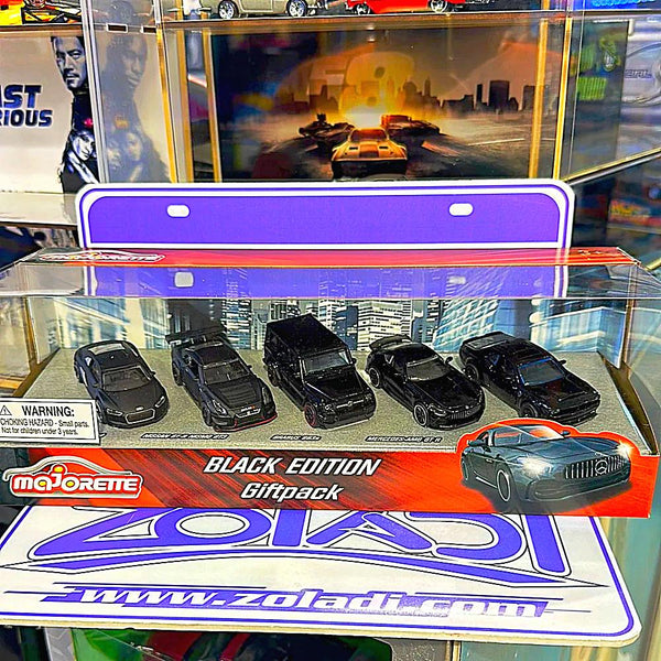 212053174 DIORAMA SET Black Edition Majorette