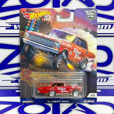 PROMO DEL DÍA FVN73 Chevy Nova Hot Wheels Premium