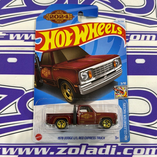 DODGE RED EXPRESS TRUCK - Hot Wheels - Zoladi Perú