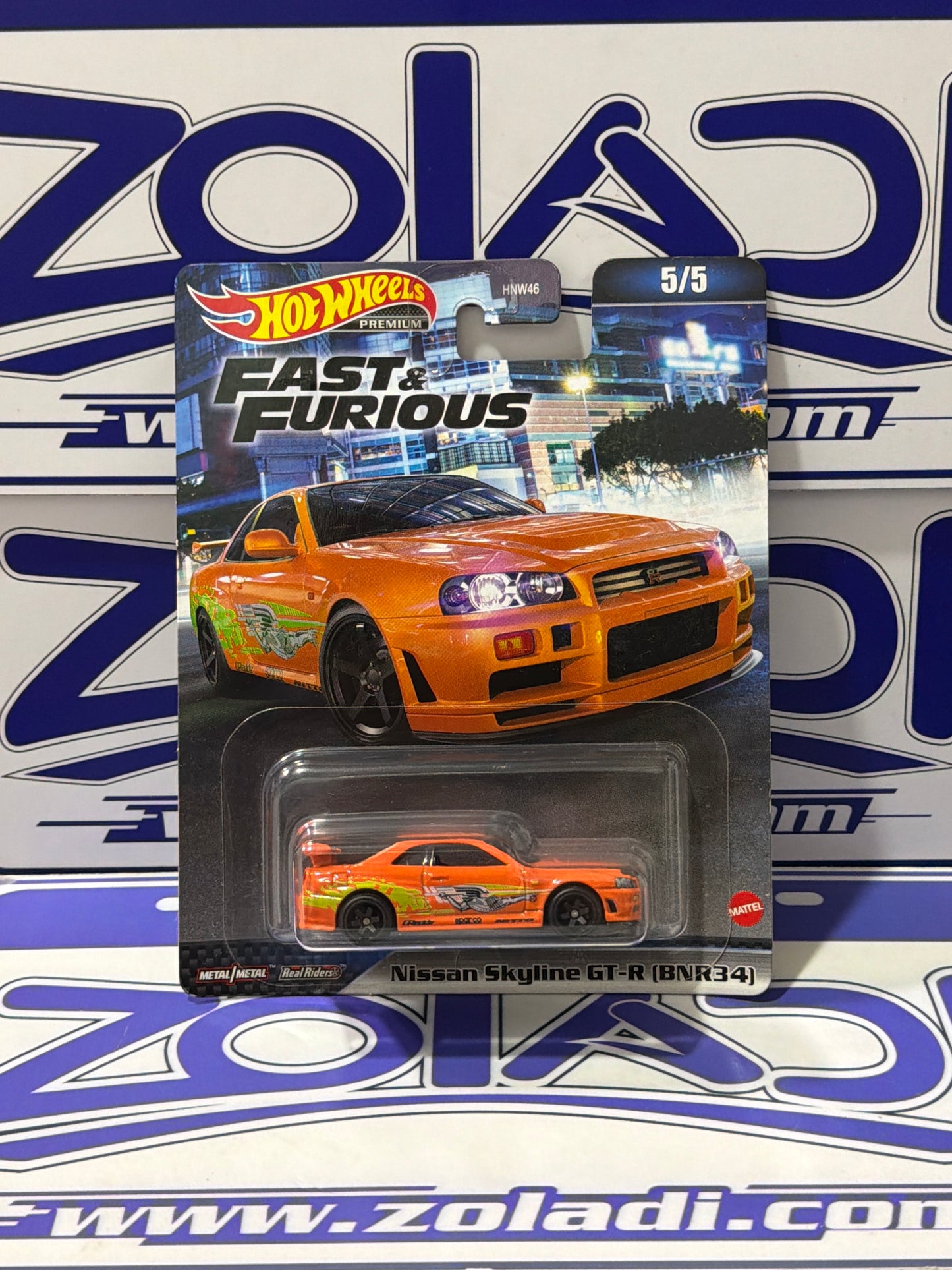 HKD21 NISSAN SKYLINE GTR BNR34