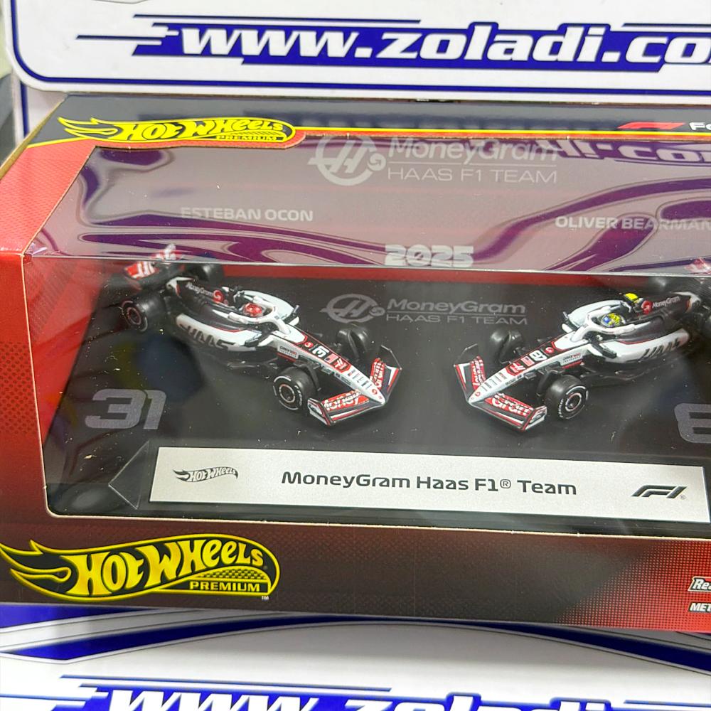 JMM97 MONEYGRAM HAAS FORMULA 1 TEAM ESTEBAN OCON Y OLIVER BEARMAN PACK