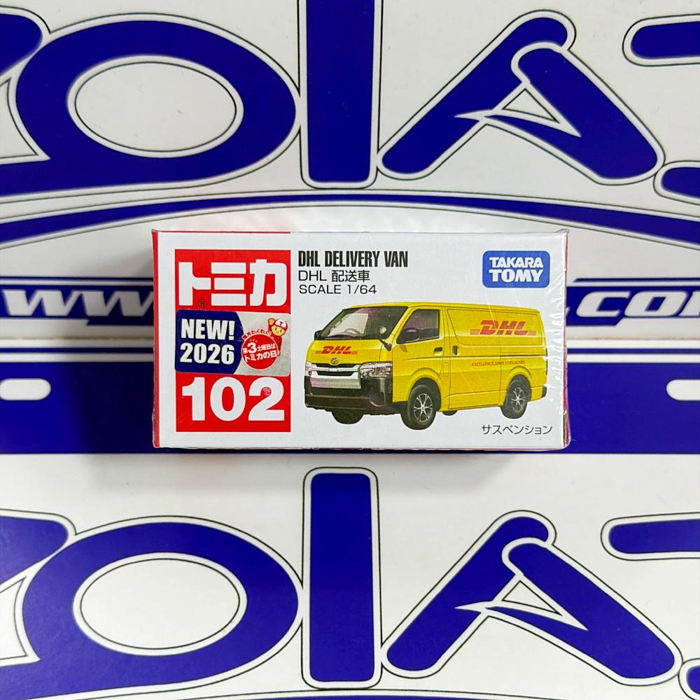 102 DHL DELIVERY VAN TAKARA TOMY