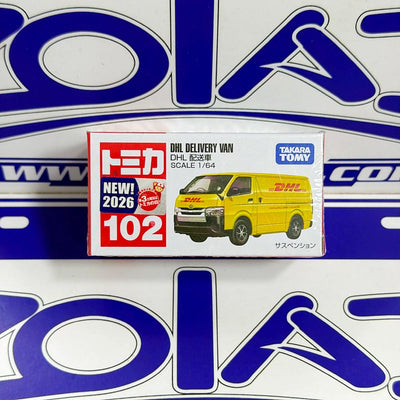 102 DHL DELIVERY VAN TAKARA TOMY