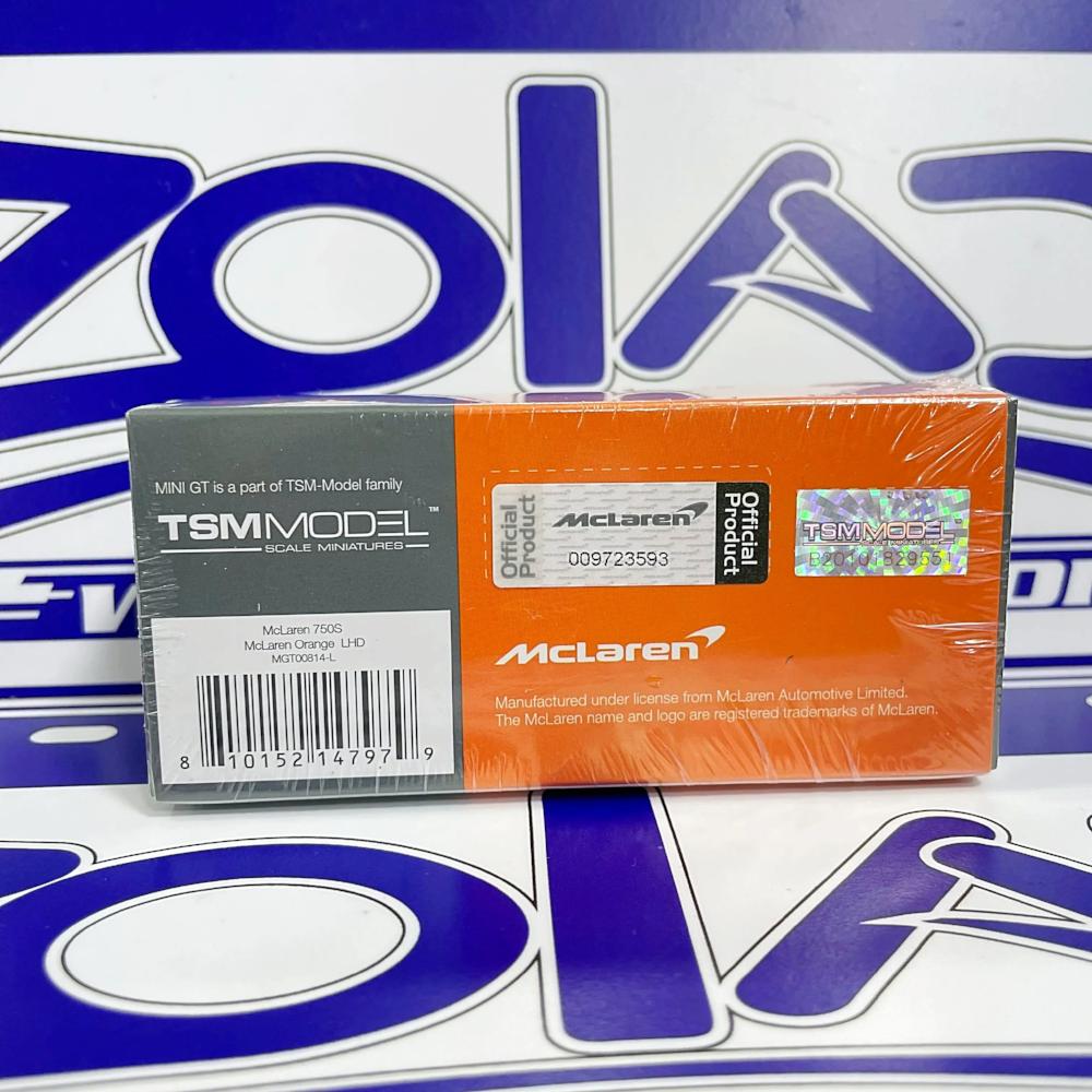 814 MINIGT MCLAREN 750S