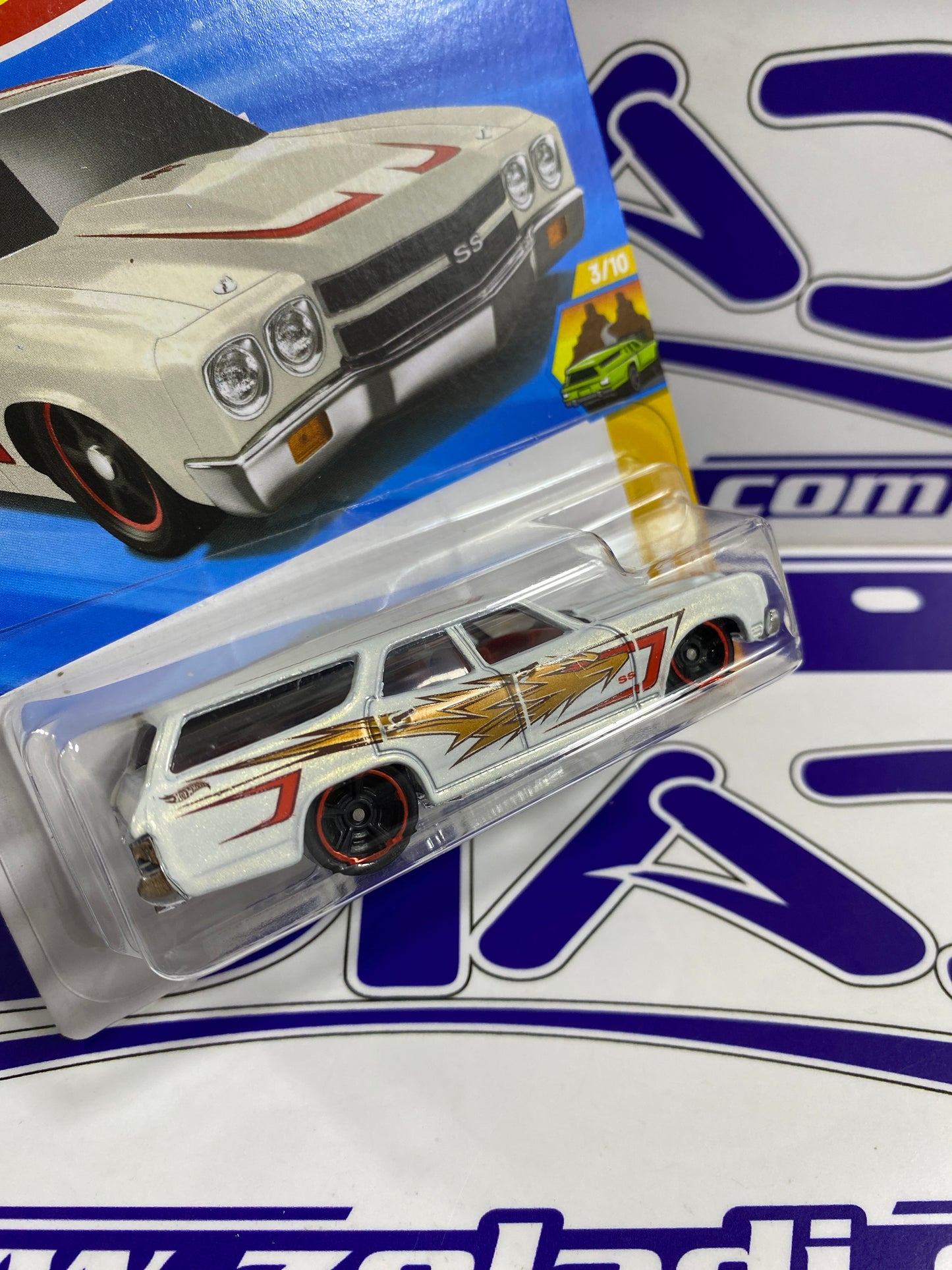 JJJ70 70 CHEVELLE SS WAGON REMORQUE