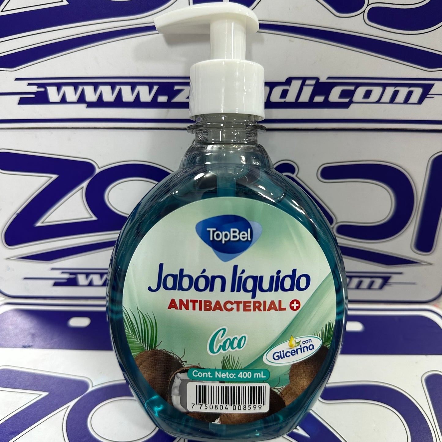 JABON LIQUIDO ANTIBACTERIAL COCO DE 400ml
