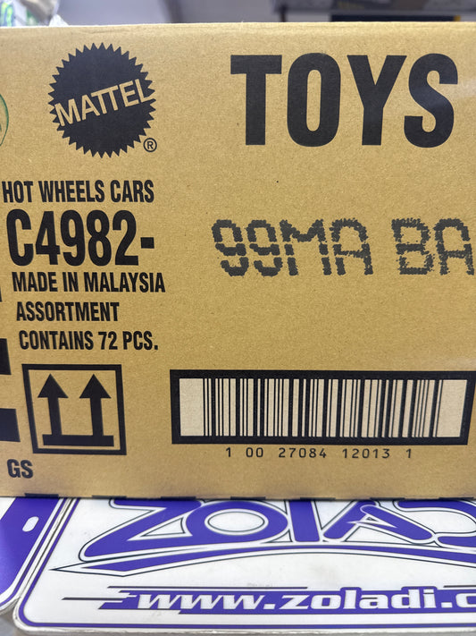 PROMO C4982 CAJA 72 HOTWHEELS BÁSICOS CAJA A 2025