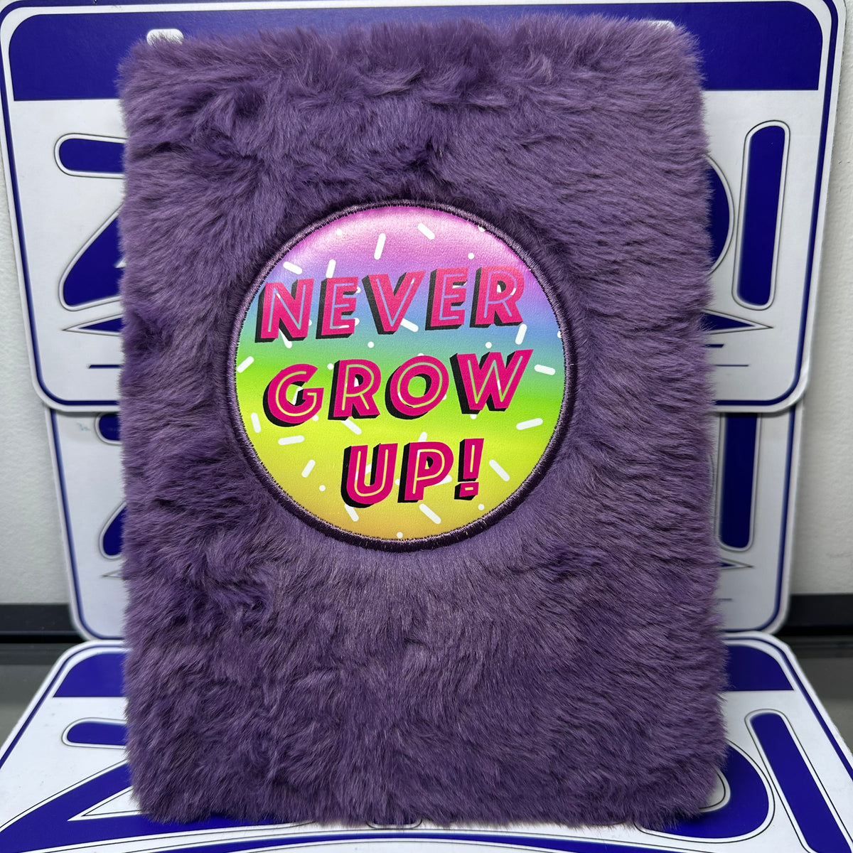 CUADERNO PELUDO CON DISEÑOS