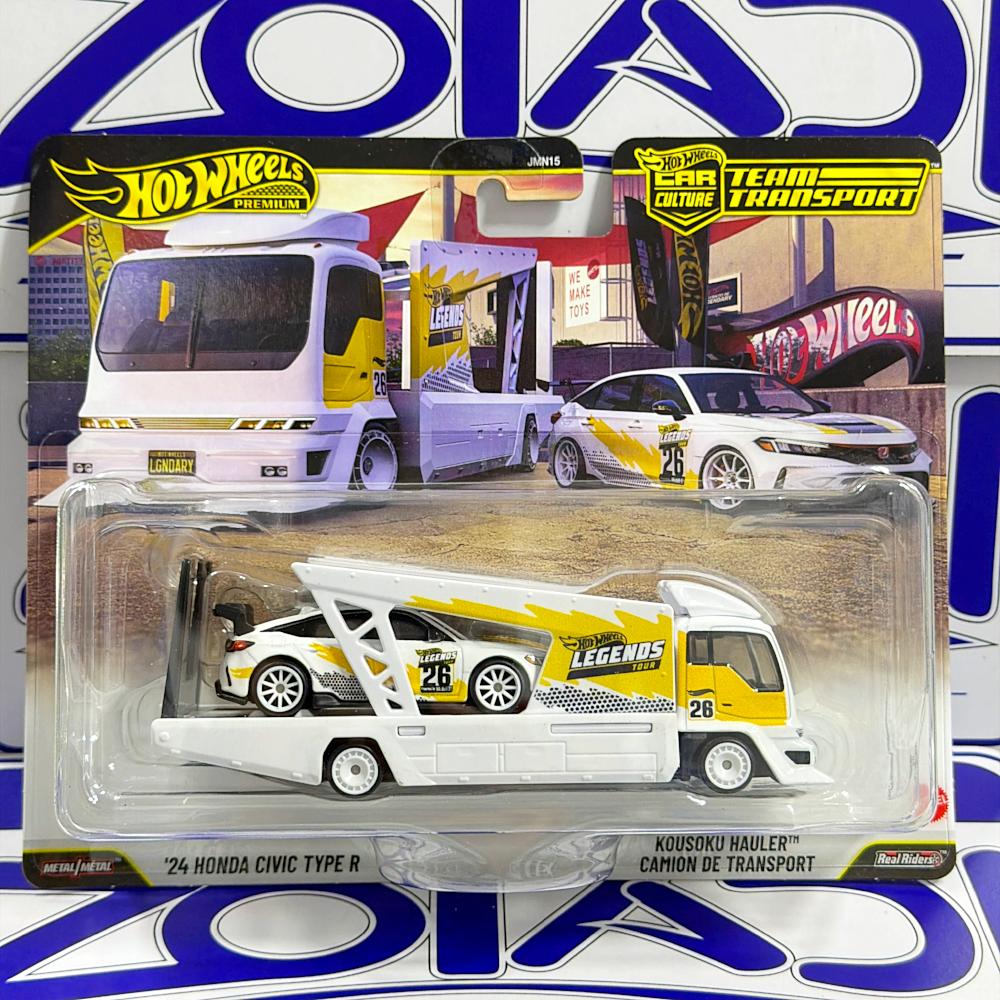 JMN15 HONDA CIVIC TYPE R Y KOUSOKU HAULER CAMION TEAM TRANSPORT LEGENDS TOUR